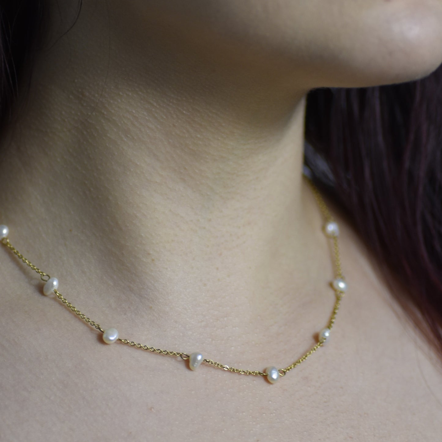 perlas del alba Necklace