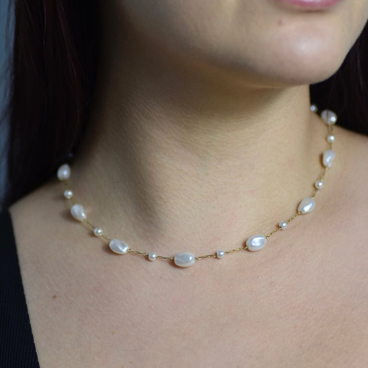 Abundancia de Perlas Necklace