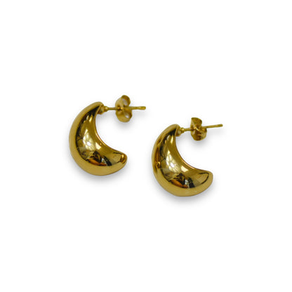 Gota dorada earrings