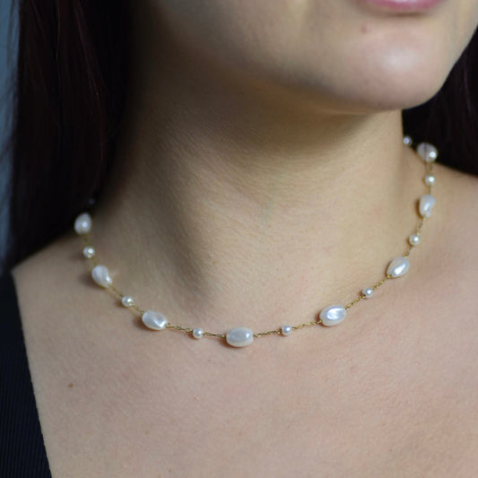 Abundancia de Perlas Necklace